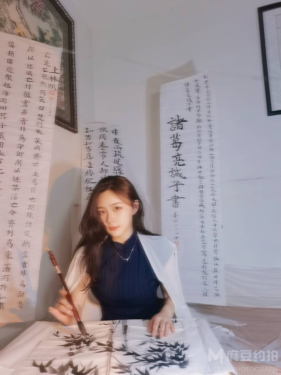 民国模特