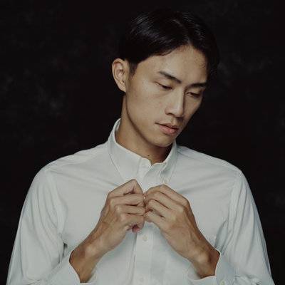 黑白模特