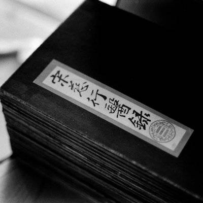 黑白模特