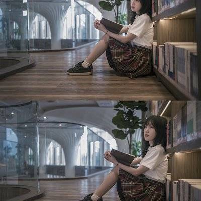校园模特