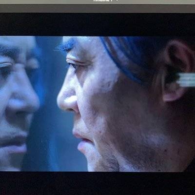 黑白模特