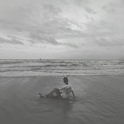 黑白模特