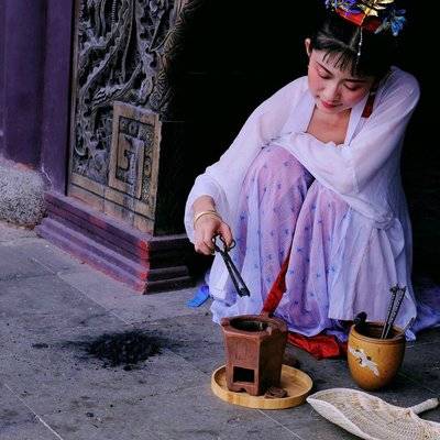 汉服模特