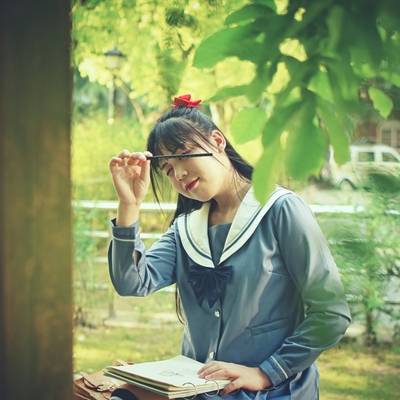 少女模特