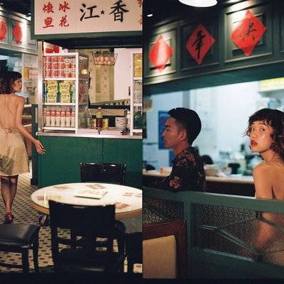 情侣模特