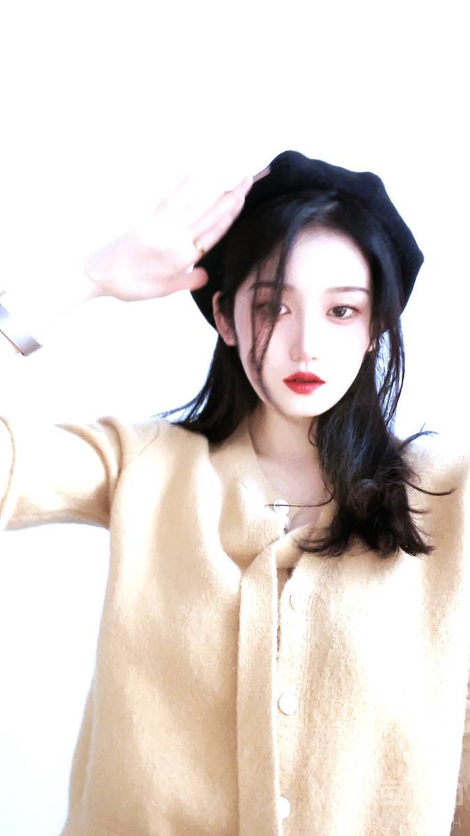 黑白模特
