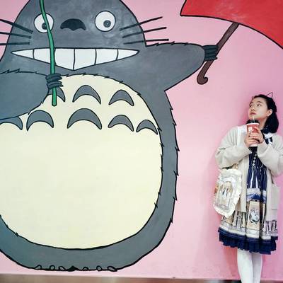 森系模特