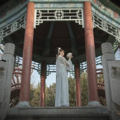 汉服模特