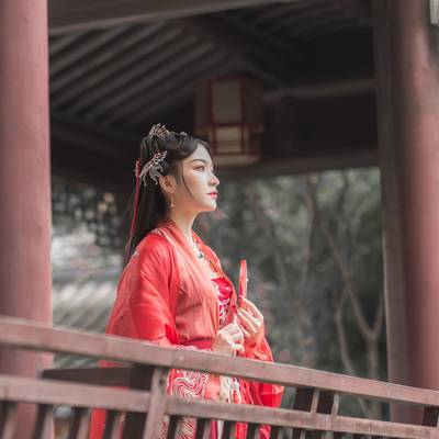 汉服模特