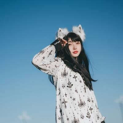 森系模特