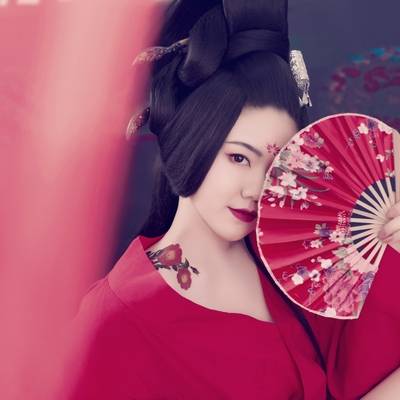 汉服模特