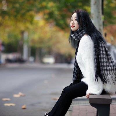 黑白模特