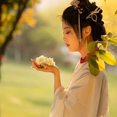 汉服模特