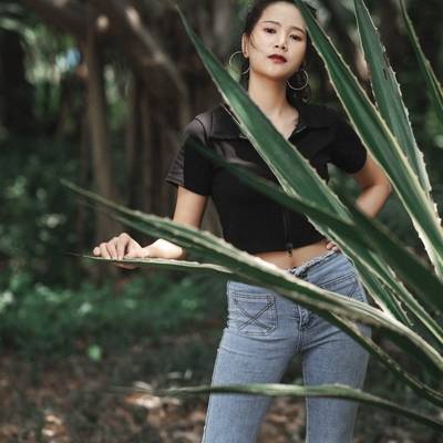 森系模特