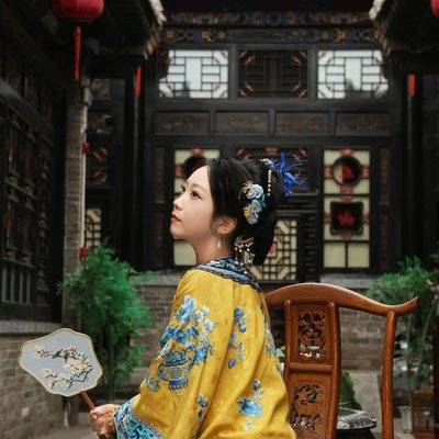 黑白模特
