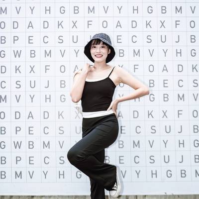 黑白模特