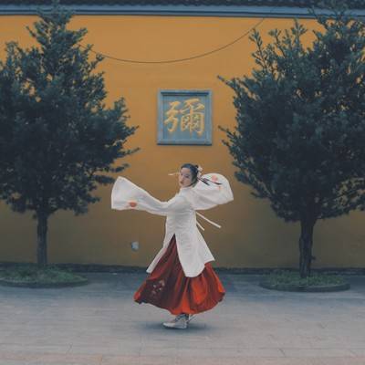 汉服模特