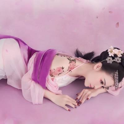 汉服模特