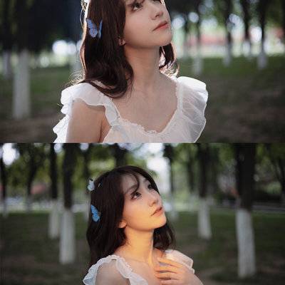 森系模特