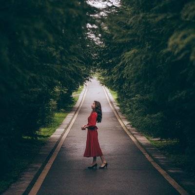 森系模特