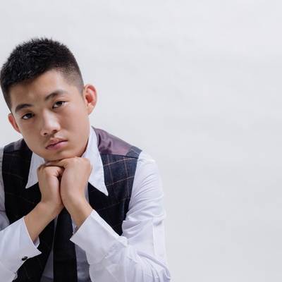 黑白模特