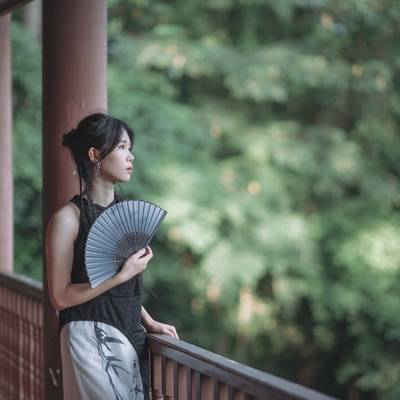 森系模特