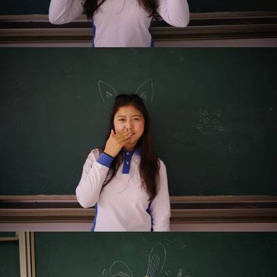 校园模特