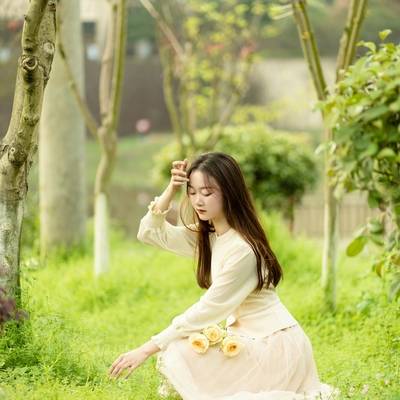 森系模特