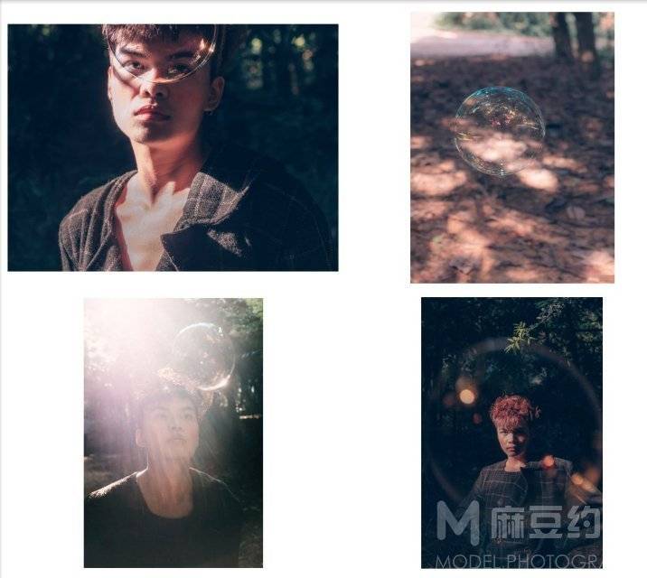 情绪模特
