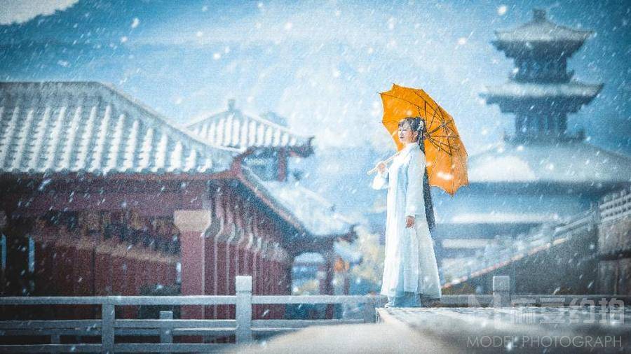汉服模特
