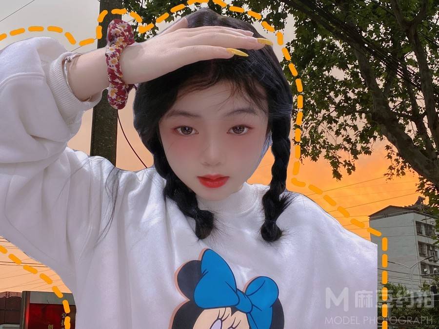 妆容模特