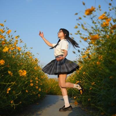 森系模特