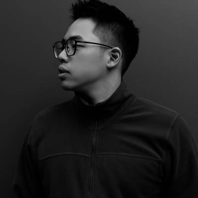 黑白模特