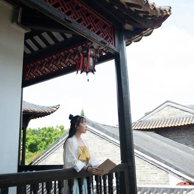 汉服模特