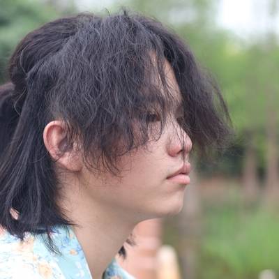 黑白模特