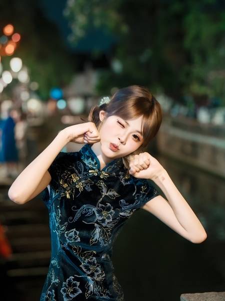 旗袍模特
