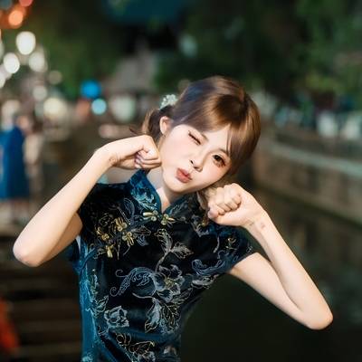 旗袍模特