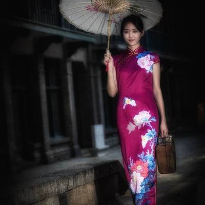 民国模特