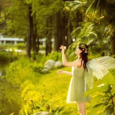 森系模特