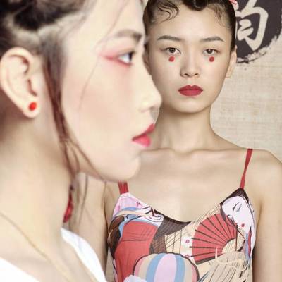 妆容模特