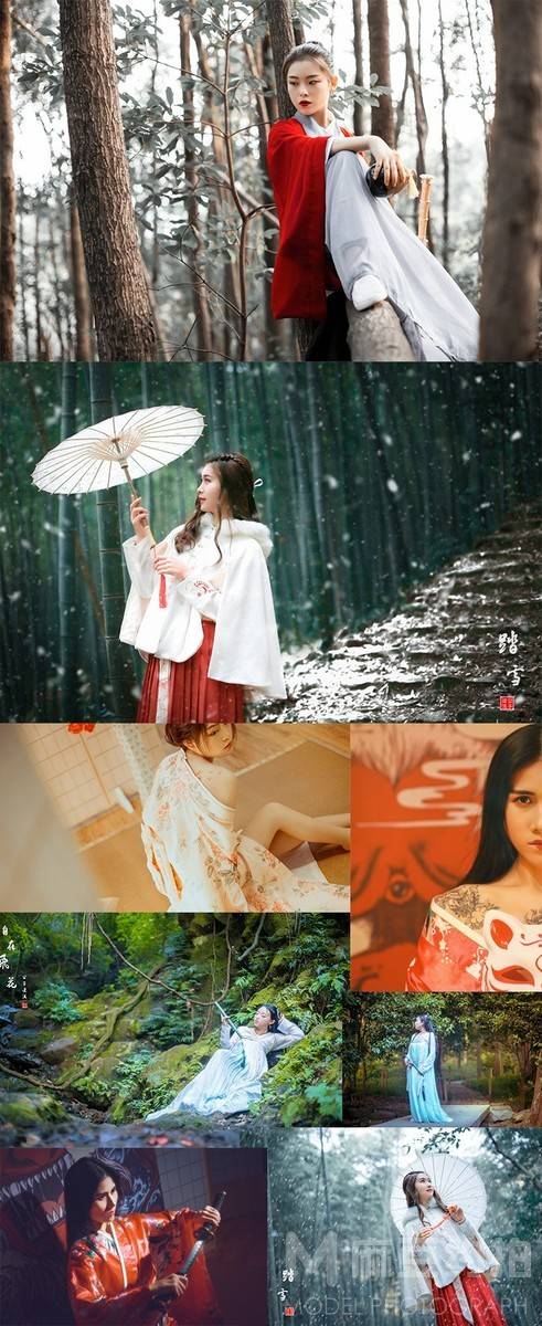 汉服模特
