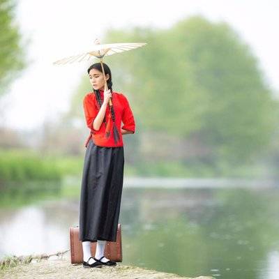汉服模特
