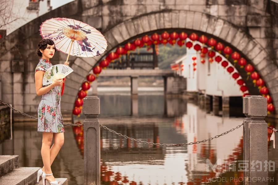 民国模特