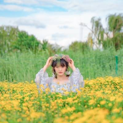 森系模特
