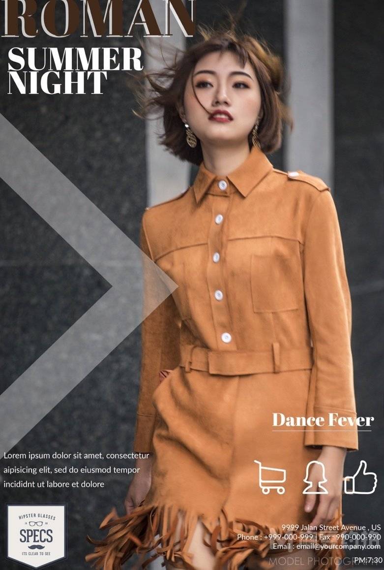 汉服模特