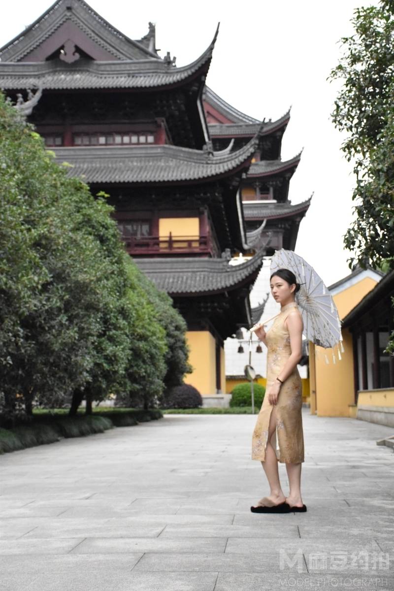 旗袍模特