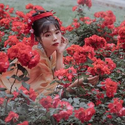 汉服模特