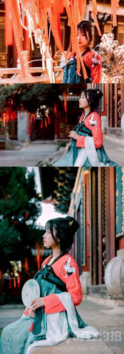 汉服模特