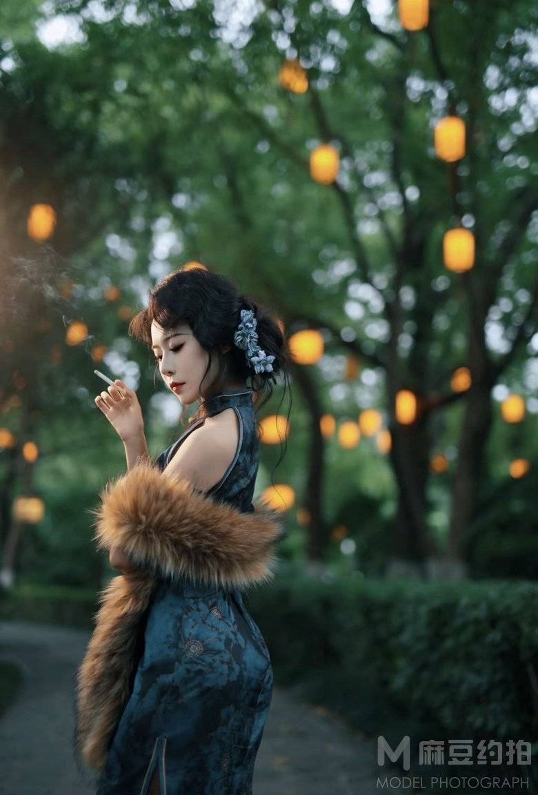 旗袍模特