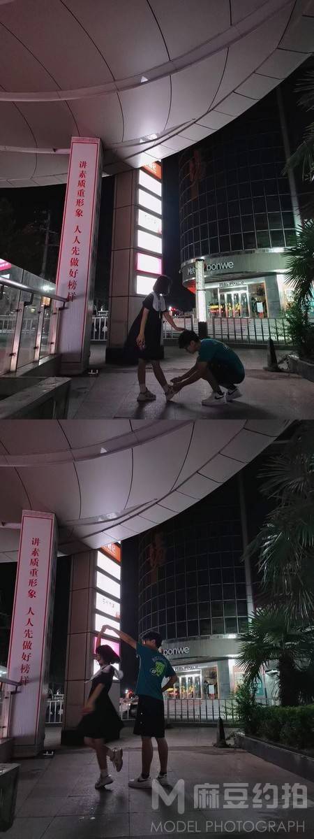 情侣模特